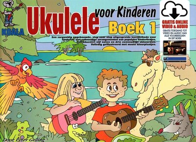 Ukulele voor kinderen Boek 1