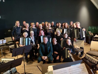 Project Leerlingen van Iris met accordeonorkest Haganum