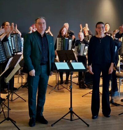 Project Leerlingen van Iris met accordeonorkest Haganum