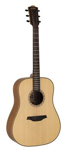 Dreadnought gitaar met massief sparrenhouten bovenblad