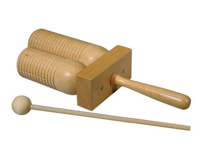 Woodblock 2 tonig buis Woodblock 2 tonig buis