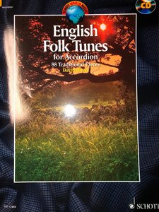 English Folk Tunes for accordion
