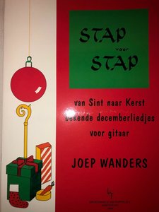 Stap voor stap van sint naar kerst bekende liedjes voor de gitaar