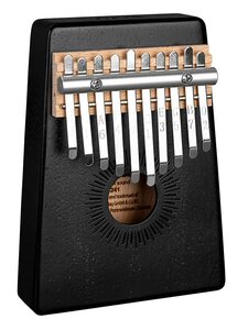 Kalimba zwart 10 tonen