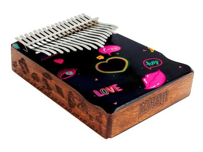 Kalimba Hart, 17 toetsen
