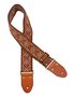 Gitaarband-Jacquardweefsel-bruin-oranje