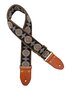 Gitaarband-Jacquardweefselzwart-rood