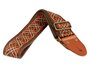 Gitaarband, Jacquardweefsel, bruin/oranje_8