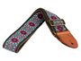 Gitaarband, Jacquardweefsel,roze/groen_8