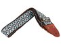 Gitaarband, Jacquardweefsel, roze/blauw_8