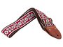 Gitaarband, Jacquardweefsel,rood/wit_8
