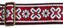 Gitaarband, Jacquardweefsel,rood/wit_8