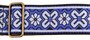 Gitaarband, Jacquardweefsel,blauw/wit_8