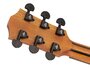 Auditoriumgitaar met massief mahoniehouten bovenblad, mahoniehouten achterblad en zijkanten._