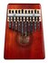 kalimba 'Mahogany 10" rood_
